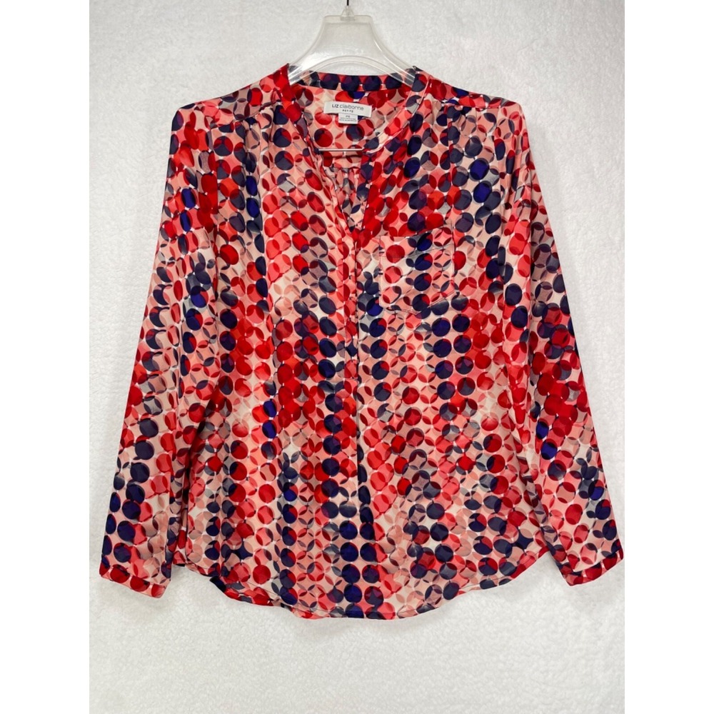 Liz Claiborne Petite Womens size PS - Long Sleeve Tunic Blouse